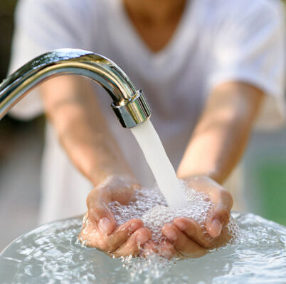 Robinet eau potable mains