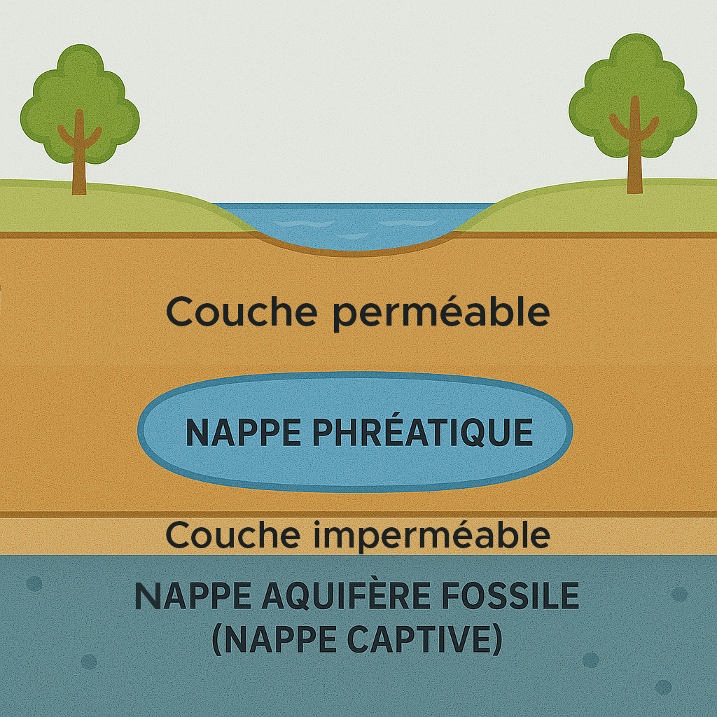 Schéma nappes