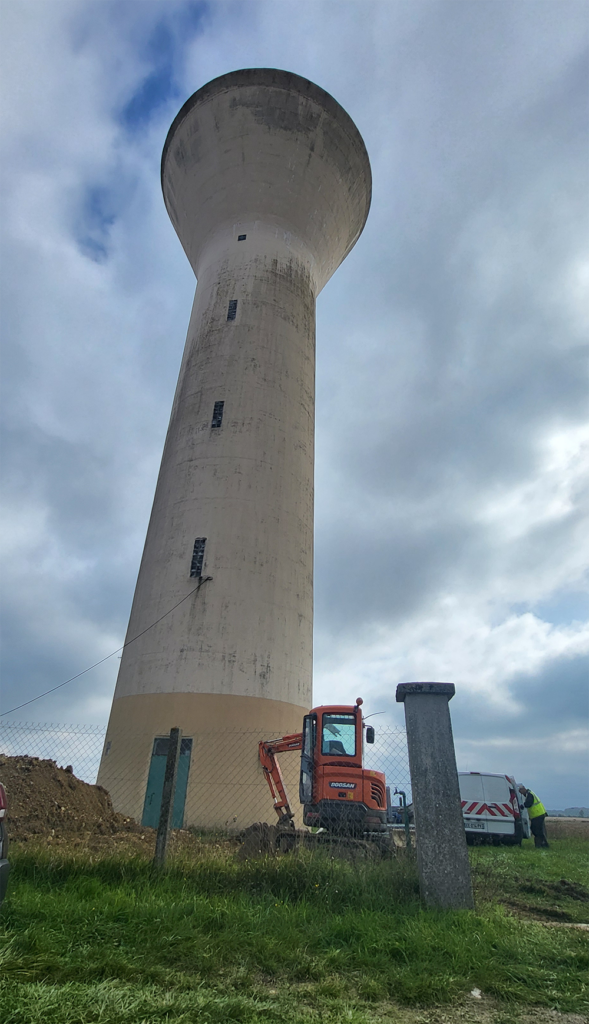 Château d'eau dans l'Indre